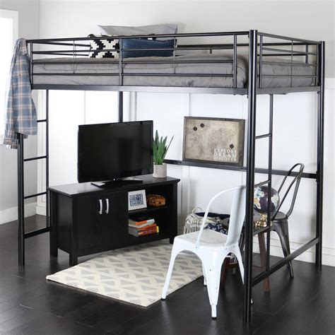 full adult loft bed|heavy duty loft beds for adults.